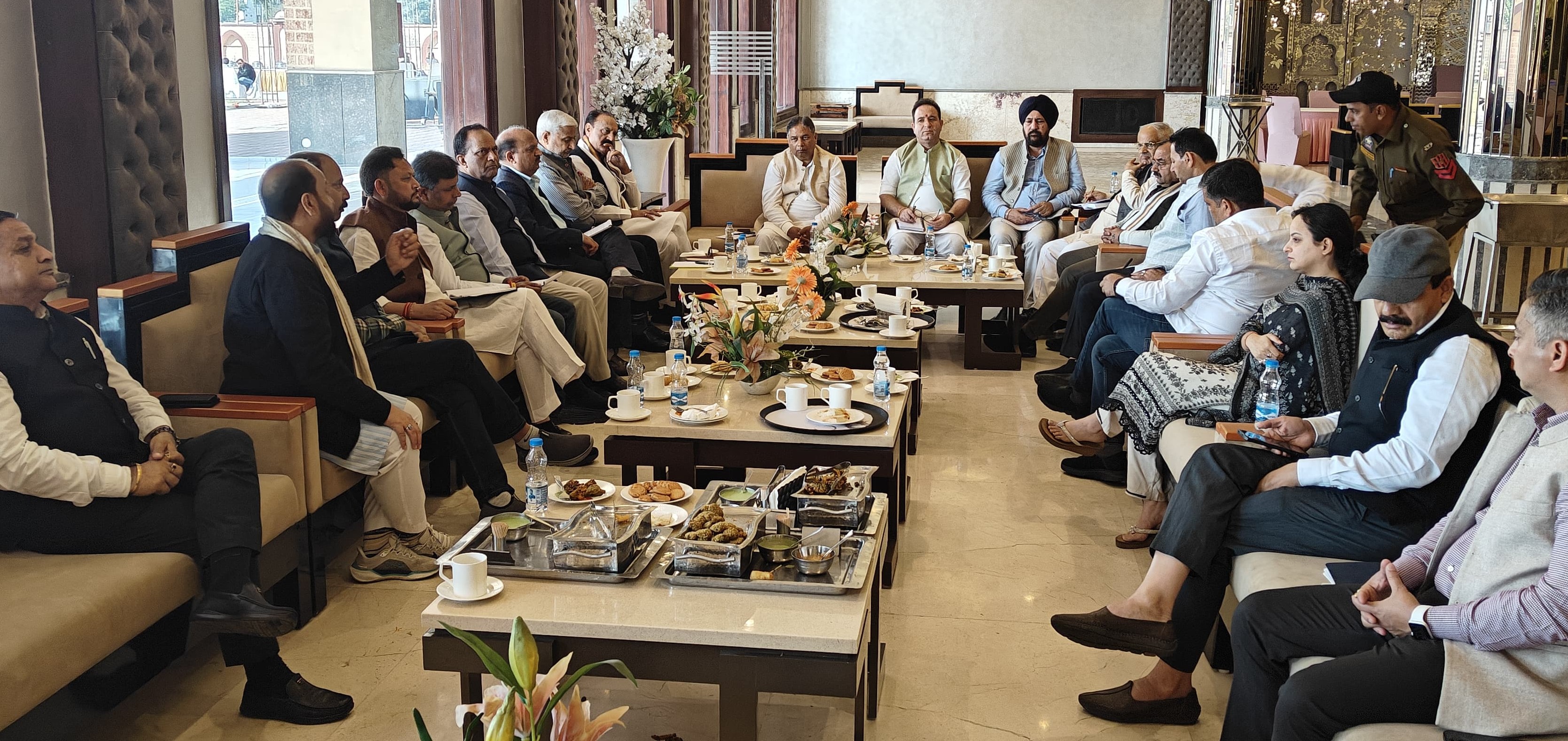 'BJP J&K Holds Monthly MLA Meeting, Reaffirms Commitment to Grassroots Development and Transparency'